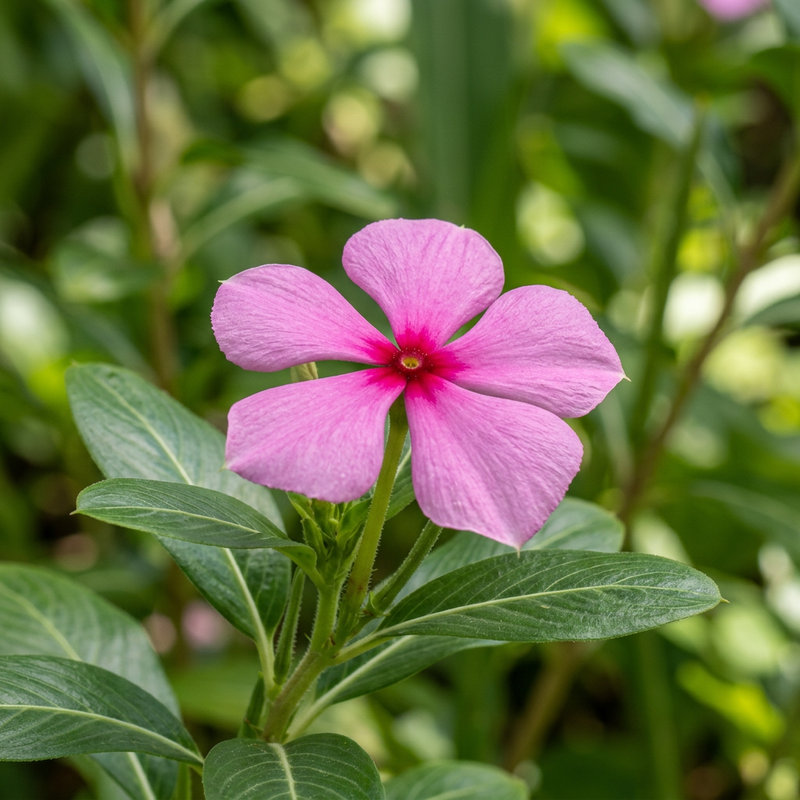 Catharanthe rosa (pervinca del Madagascar)