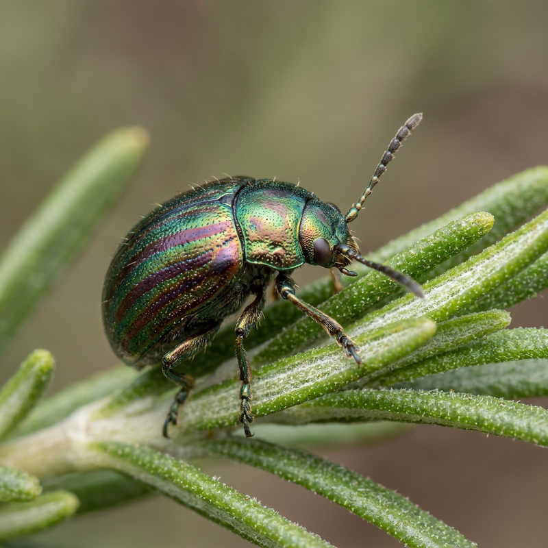 Scarabeo delle foglie di rosmarino