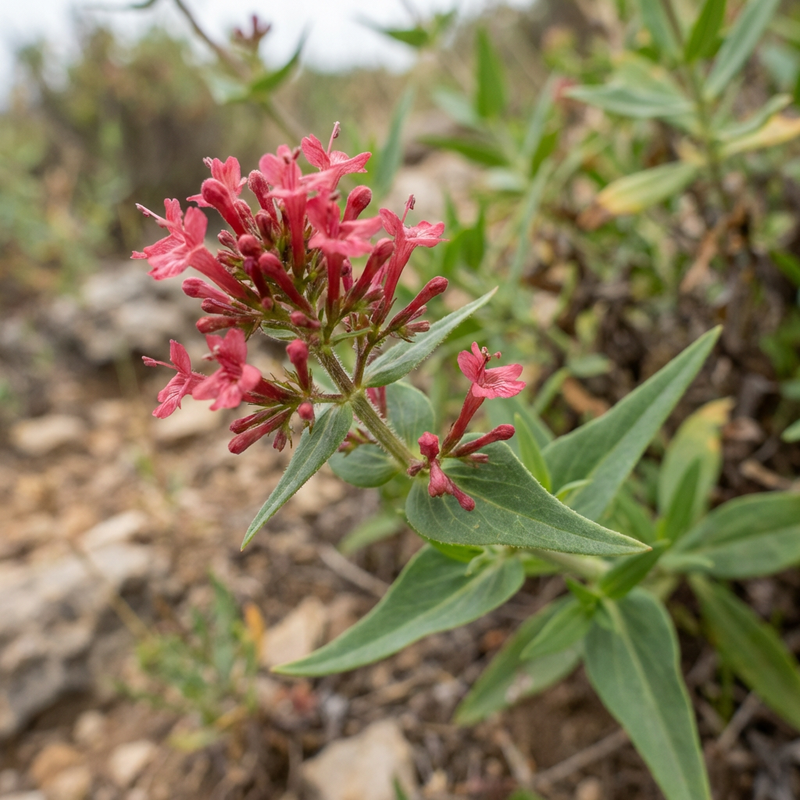 Fiore sperone rosso