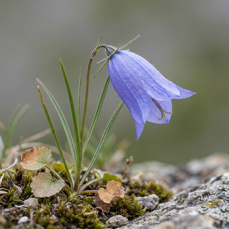 Campanula a foglie rotonde