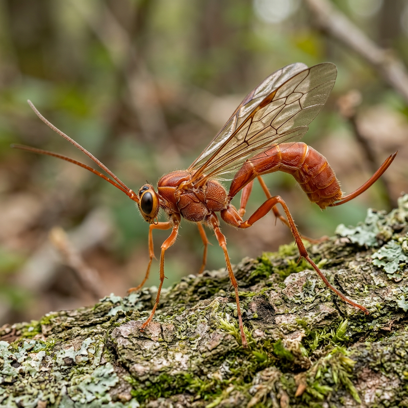 Vespa parassita (genere Ophion)