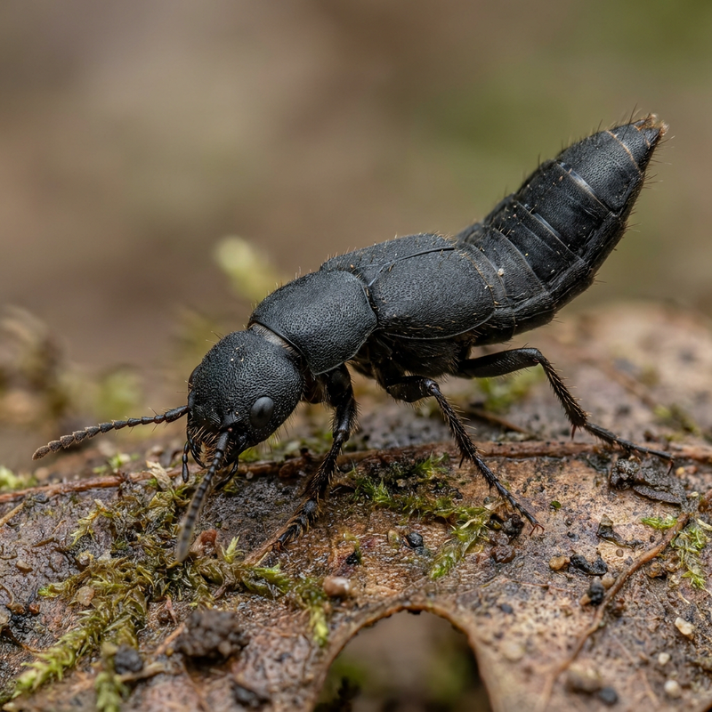 Scarabeo di muffa nera