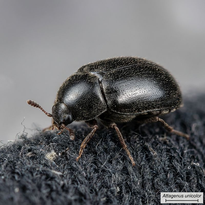 Scarabeo di pelo nero
