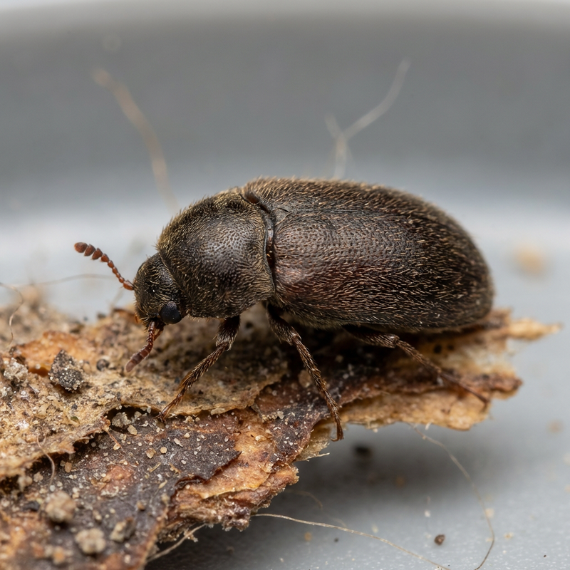 Scarabeo di pancetta nera