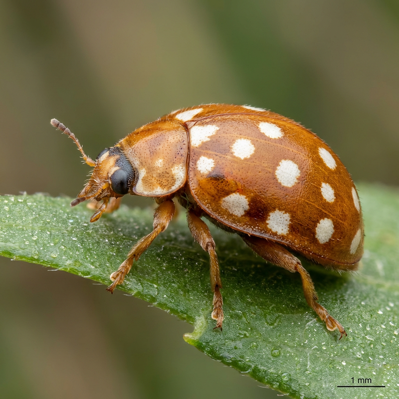 Coccinella a sedici macchie