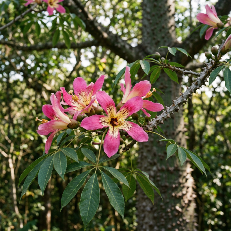 Albero di lana di seta