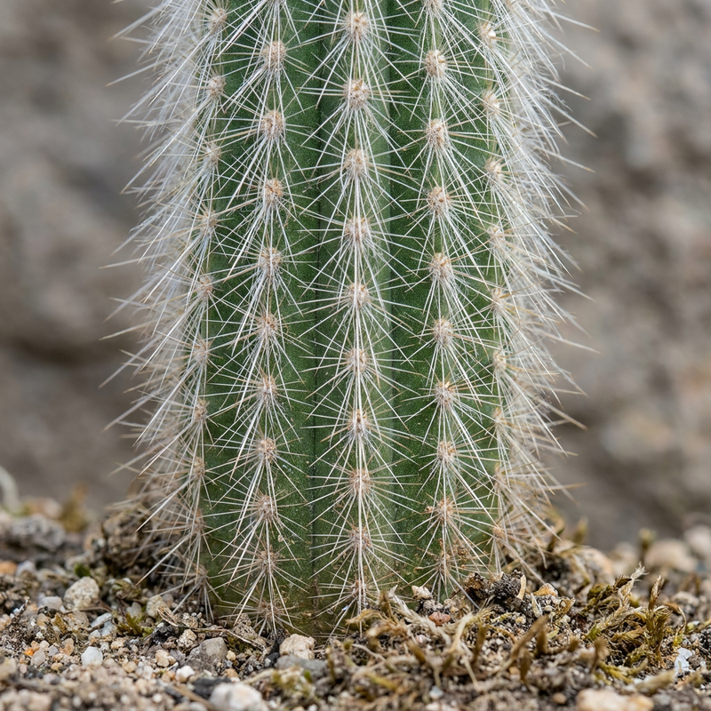 Cactus candeliere in argento