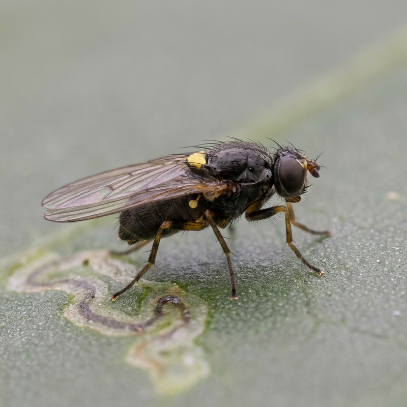 Mosca minatrice fogliare sudamericana