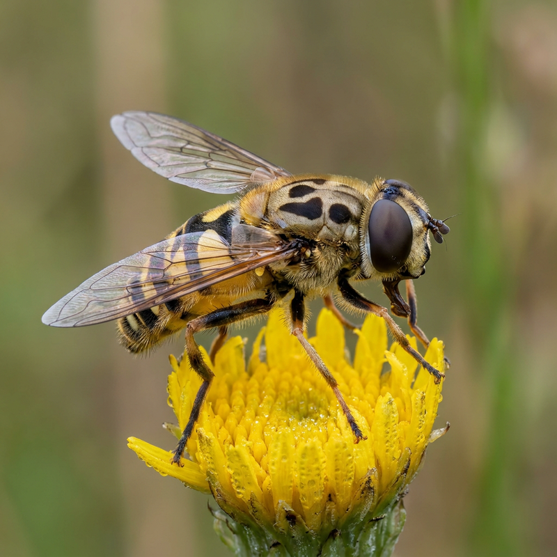 Hoverfly del cranio