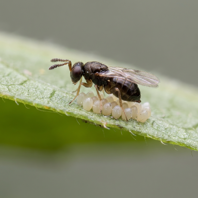 Vespa parassita Trichogramma