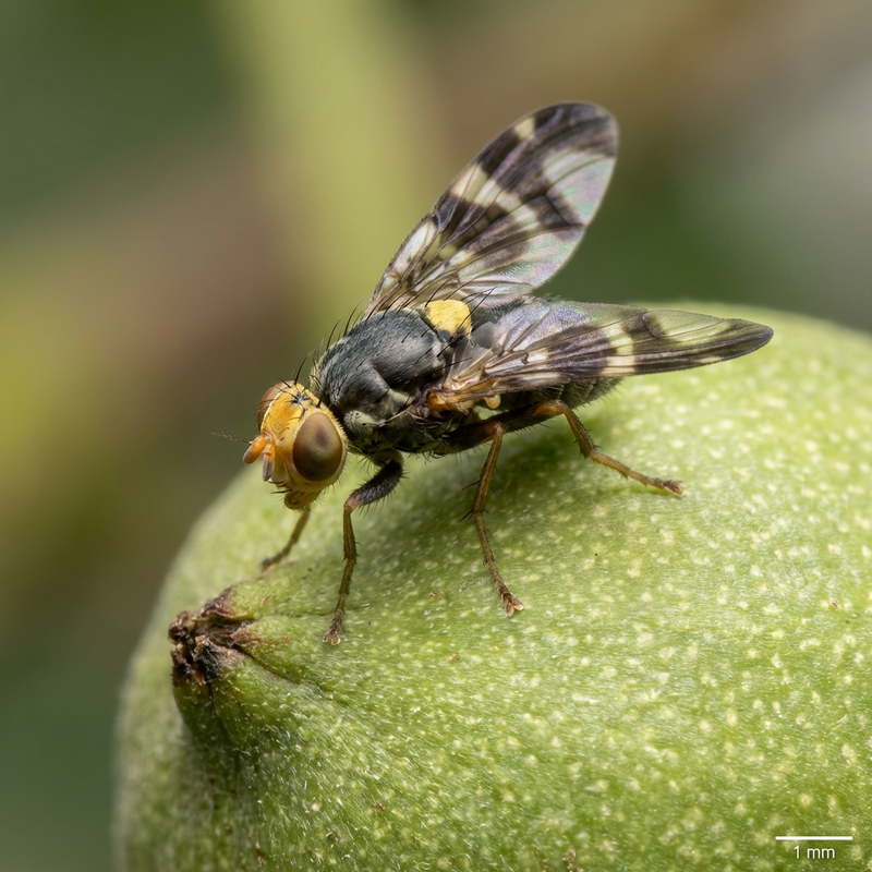 Mosca della frutta della noce