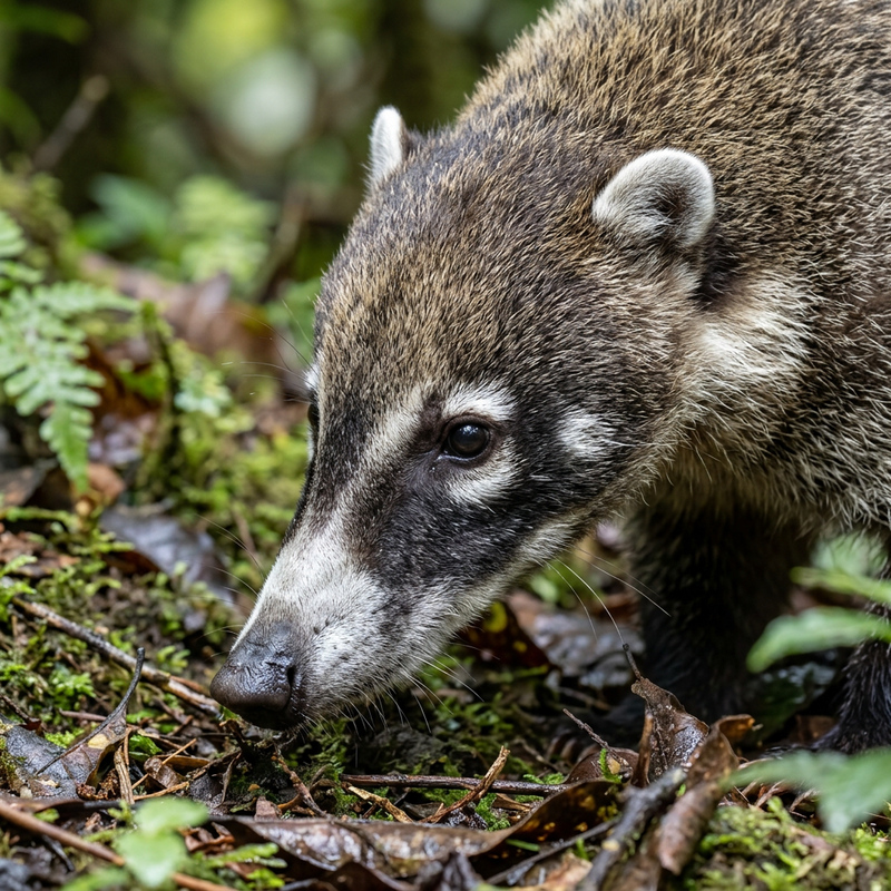 Coati dal naso bianco