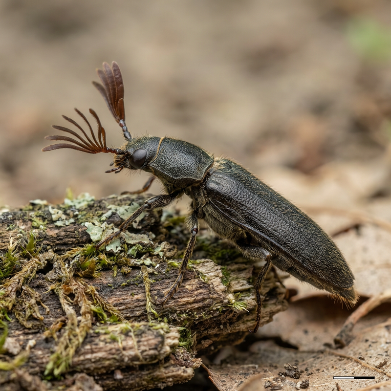 Scarabeo ventaglio vespa
