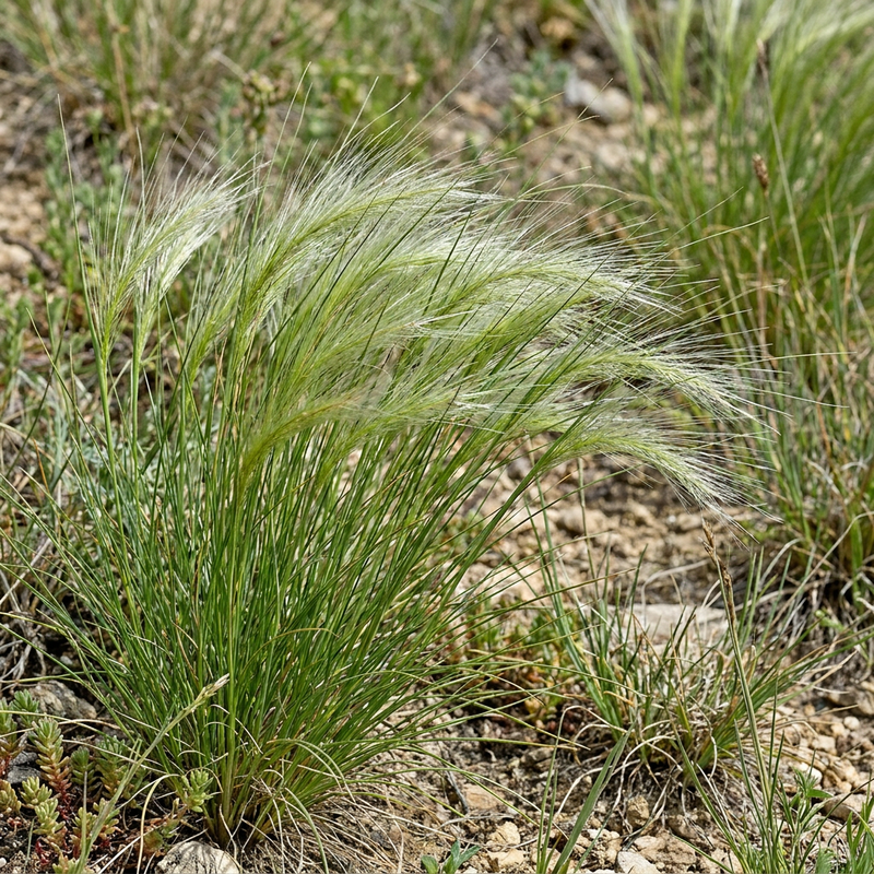 Erba piuma delicata