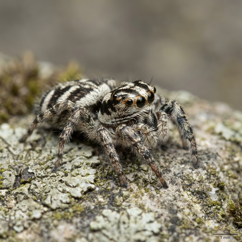 Ragno saltatore zebra