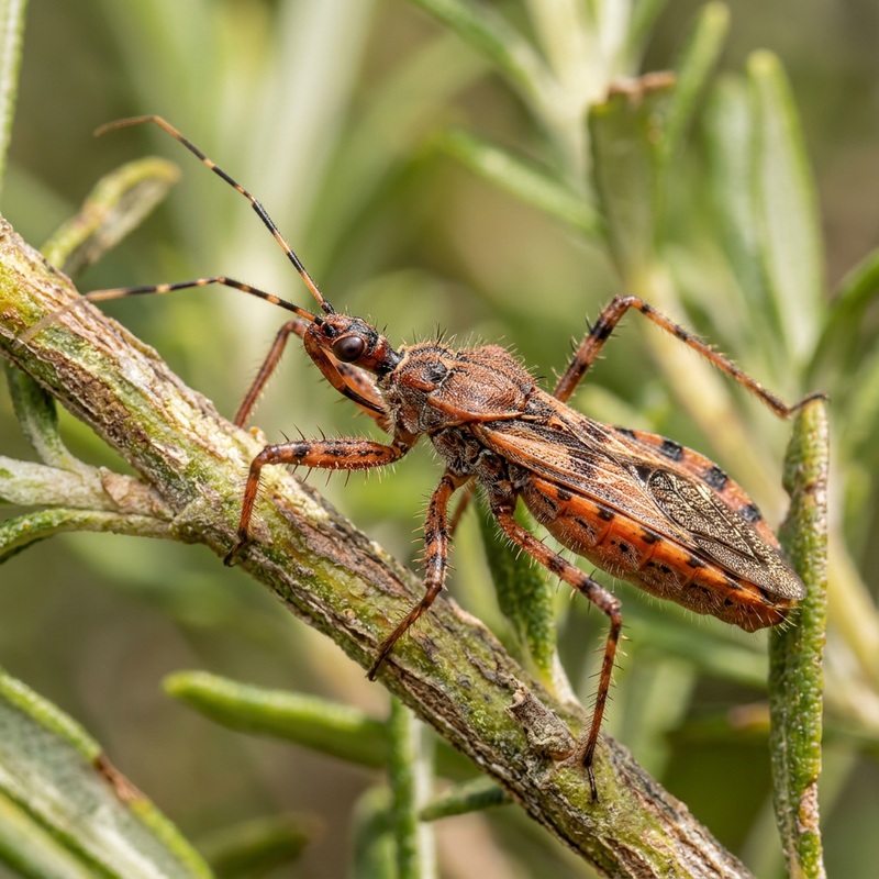 Insetto predatore della cicala