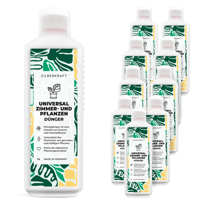 Fertilizzante universale per piante da interno e da giardino - Fertilizzante liquido minerale NPK con azoto - Fertilizzante per ortaggi - Fertilizzante per piante