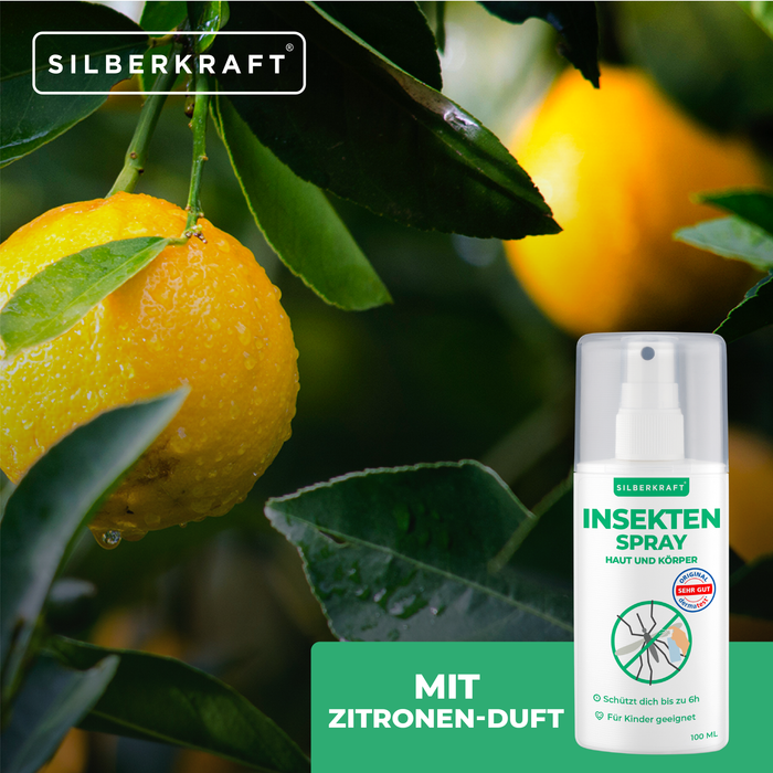 Insektenspray Haut & Körper - Silberkraft