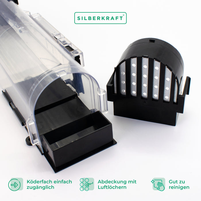 Trappola viva in plastica per topi e ratti: un'alternativa rispettosa degli animali alle trappole a scatto e alle esche avvelenate