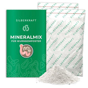 Miscela di cibo per lombrichi/minerali per compostatori di lombrichi e lombrichi da compost