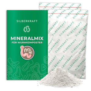 Wurmfutter / Mineral-Mix für Wurmkomposter und Kompost-Würmer - Silberkraft