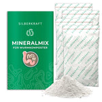 Miscela di mangime per lombrichi/minerali per composter a lombrico e lombrichi per compost - Silberkraft