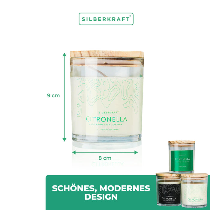 Candele alla citronella