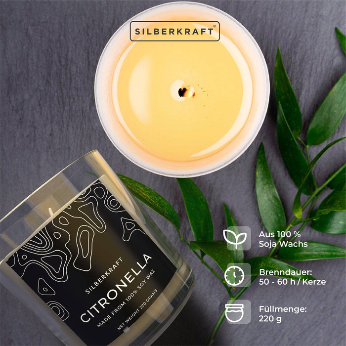 Candele alla citronella