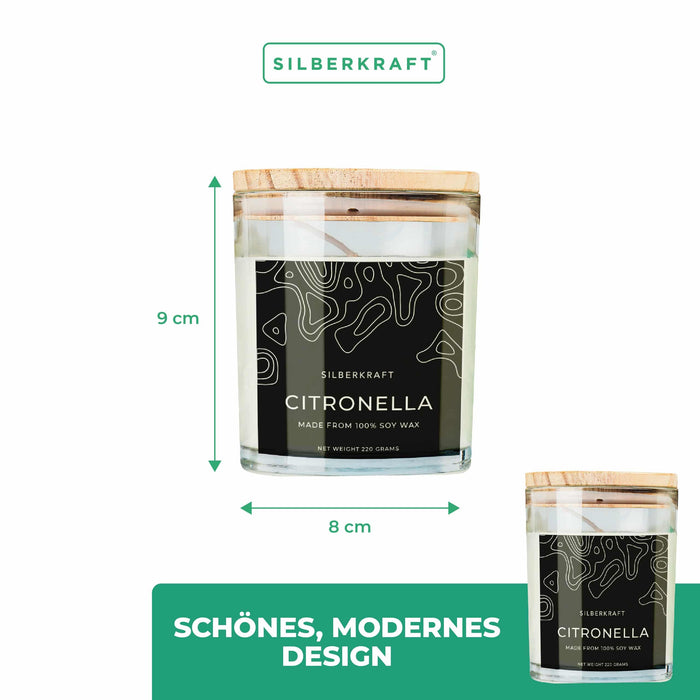 Candele alla citronella