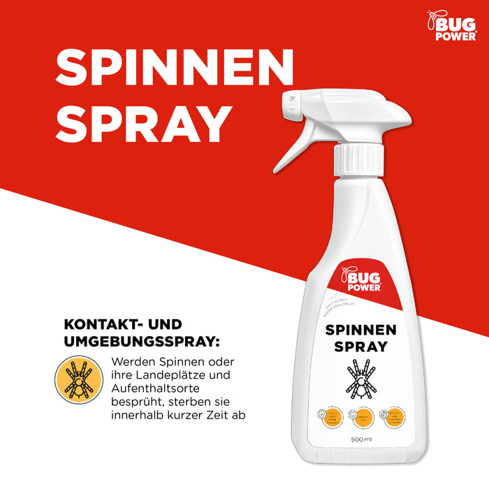 Spray per ragni BugPower - efficace contro i ragni