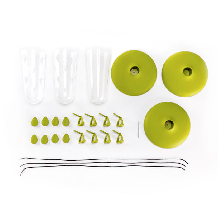 Mangiatoia e vaschetta per uccelli - Set 3 in 1 - Mangiatoia multifunzionale - 22 cm