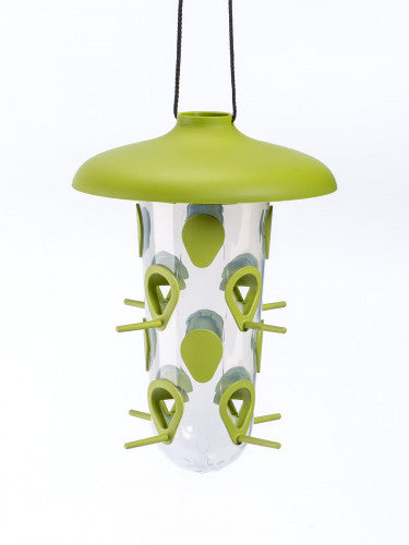 Mangiatoia per uccelli - Stazione di alimentazione multifunzionale per uccelli - 22 cm