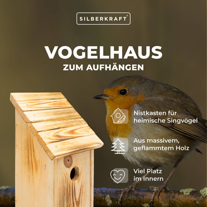 Nido da appendere in legno massello