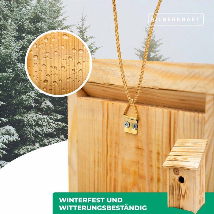 Nido da appendere in legno massello